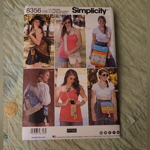 Simplicity Boho Crossbody & Shoulder Bag Patterns
